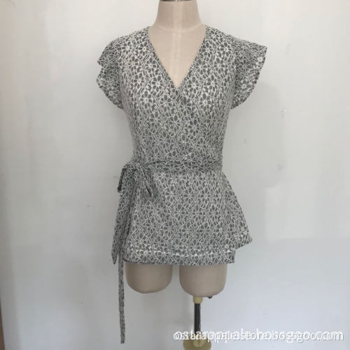 Women Fashion Short Sleeve Turtleneck Sweater Pullover